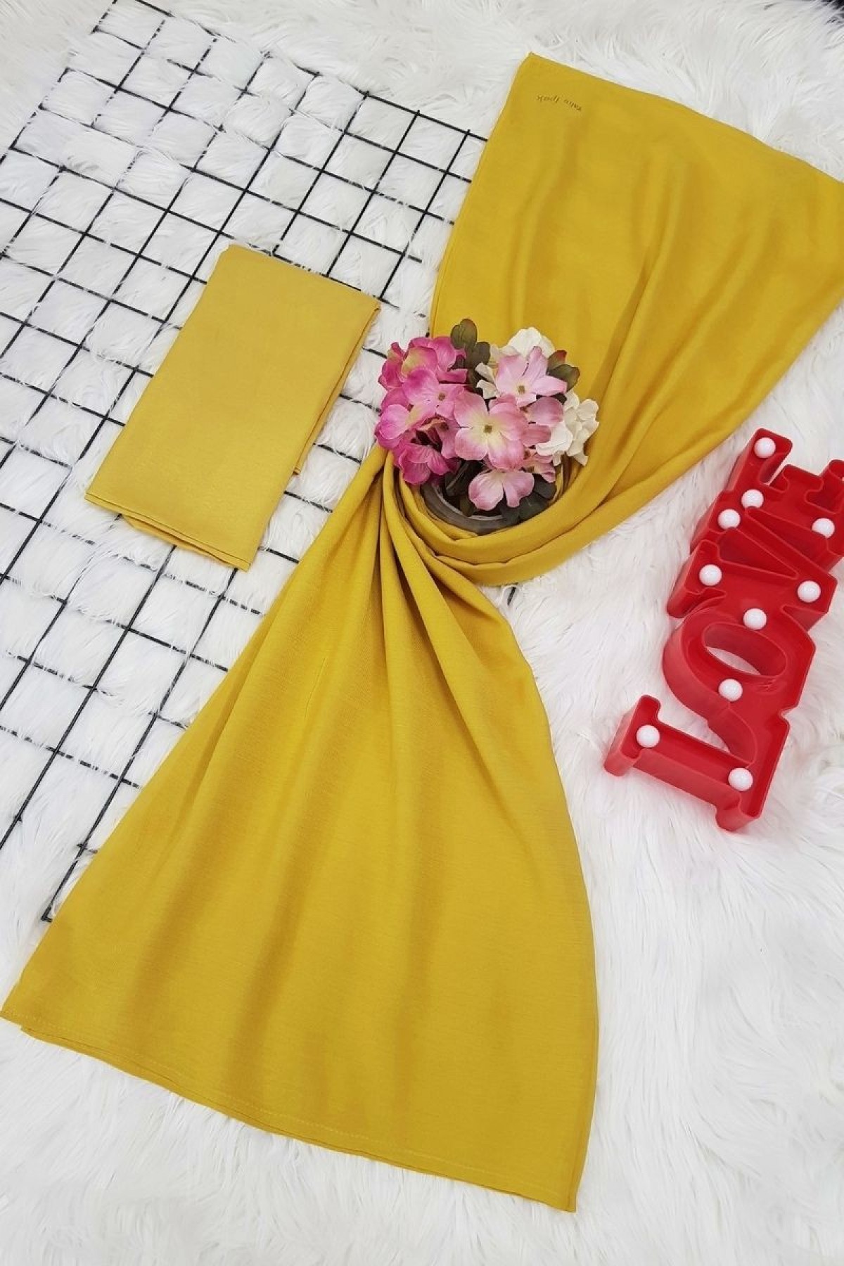 scarf -Yellow
