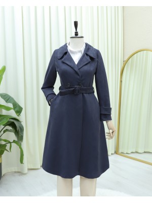 Beli Kemerli Cepli Süet Kap -Laci