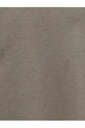 Elastic Waist Thin Piping Cashmere Skirt -Mink color