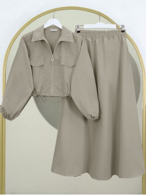 Beli Lastikli Etekli Takım -Taş