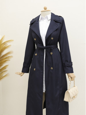 Astarlı Kemerli Trenckot -Laci