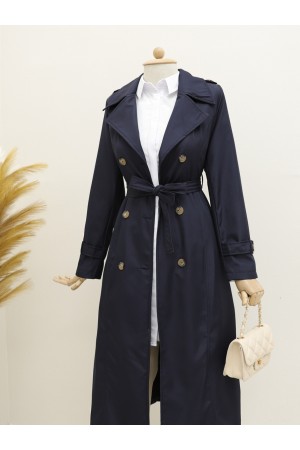 Astarlı Kemerli Trenckot -Laci