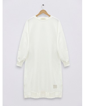 Skirt Rigging Detailed Slit Long Tunic -White