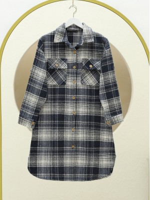 Çift Cepli Ekose Desen Oduncu Gömleği -Laci