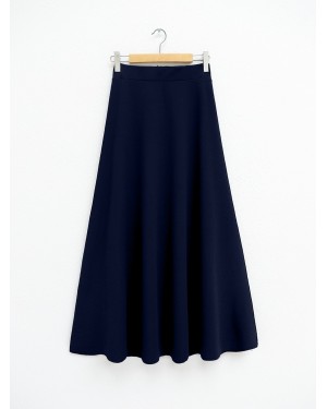 İthal Likralı Krep Kumaş Kiloş Çan Etek  -Laci