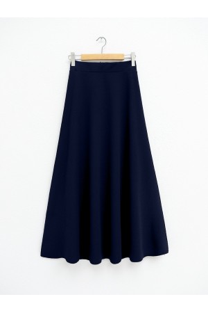 İthal Likralı Krep Kumaş Kiloş Çan Etek  -Laci