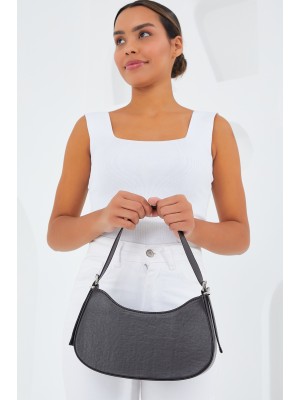 حقيبة باجيت بنية سادة نسائية 010167