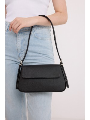 حقيبة نسائية سوداء ذات غطاء باغيت 010169