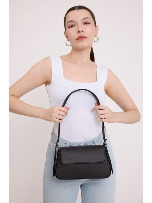 حقيبة نسائية سوداء ذات غطاء باغيت 010169