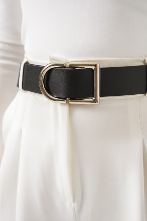 Women's Large Buckle Belt 031 