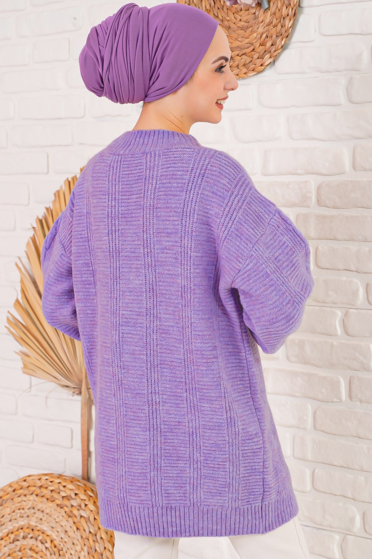 15768 Hijab Knitwear Cardigan 
