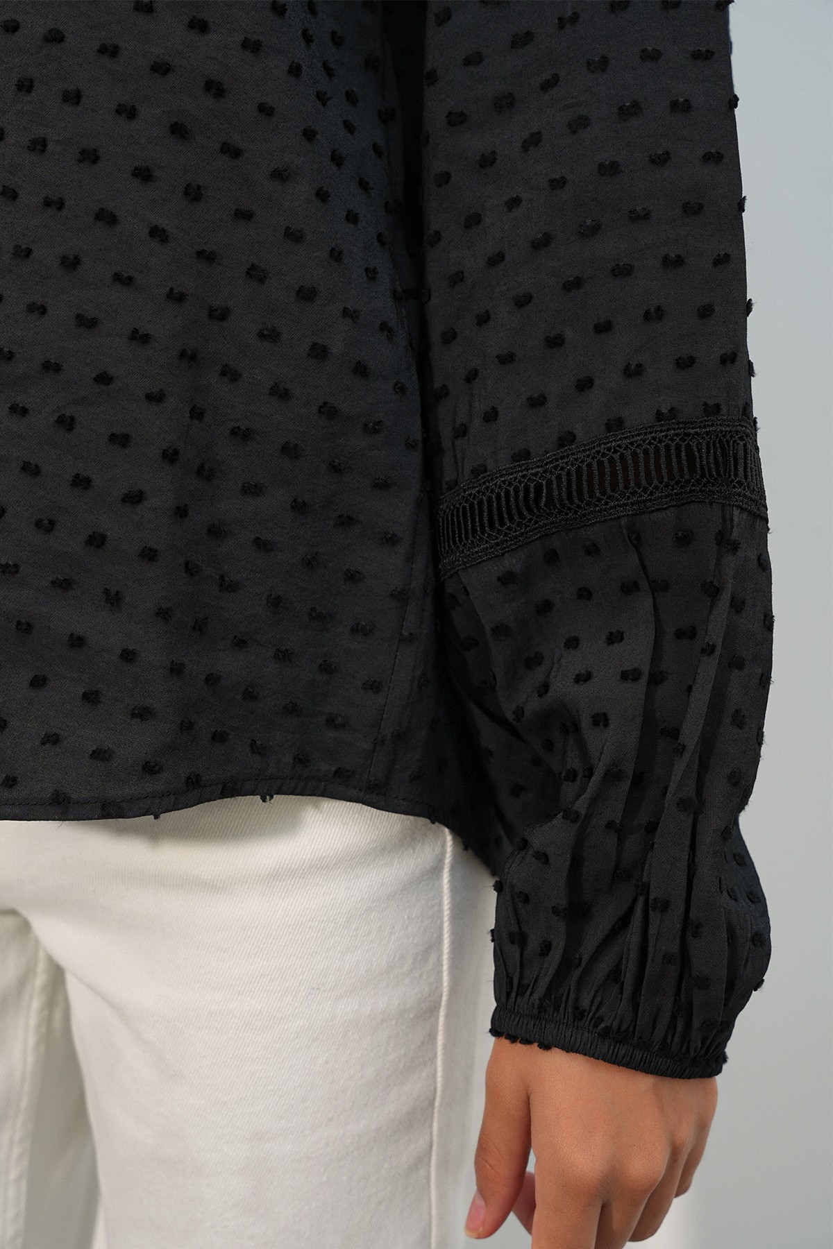 Women's Oversize Patterned Shirt 20379 