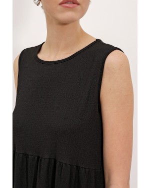 فستان بيجدارت 2448 طويل بدون أكمام محبوك 