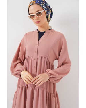 2527 فستان حجاب طويل للنساء 