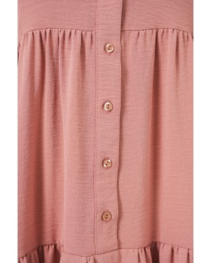 2527 فستان حجاب طويل للنساء 