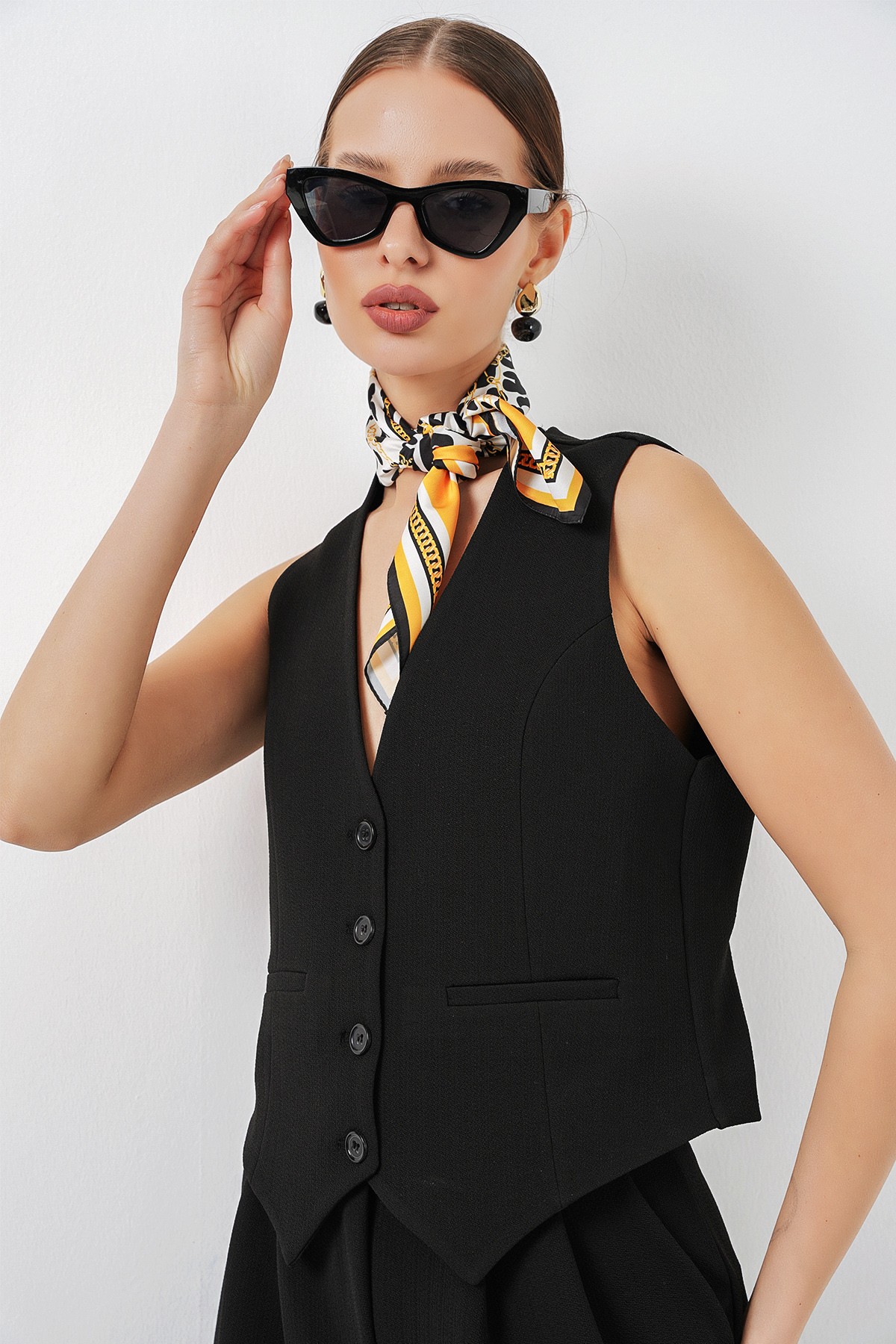 Women's Vest and Trousers Two-Piece Set 30091 