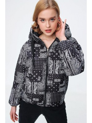 سترة منتفخة منقوشة رقم 5125 