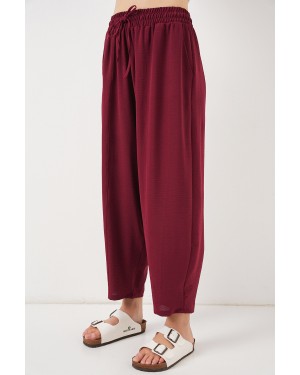 6591 بنطال حريم منسوج 