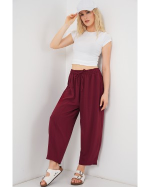 6591 بنطال حريم منسوج 