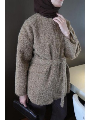 Tedy Fermuarlı Kaban Kahve