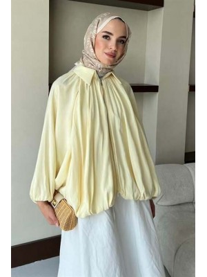 Modal Bomber Butter Yellow