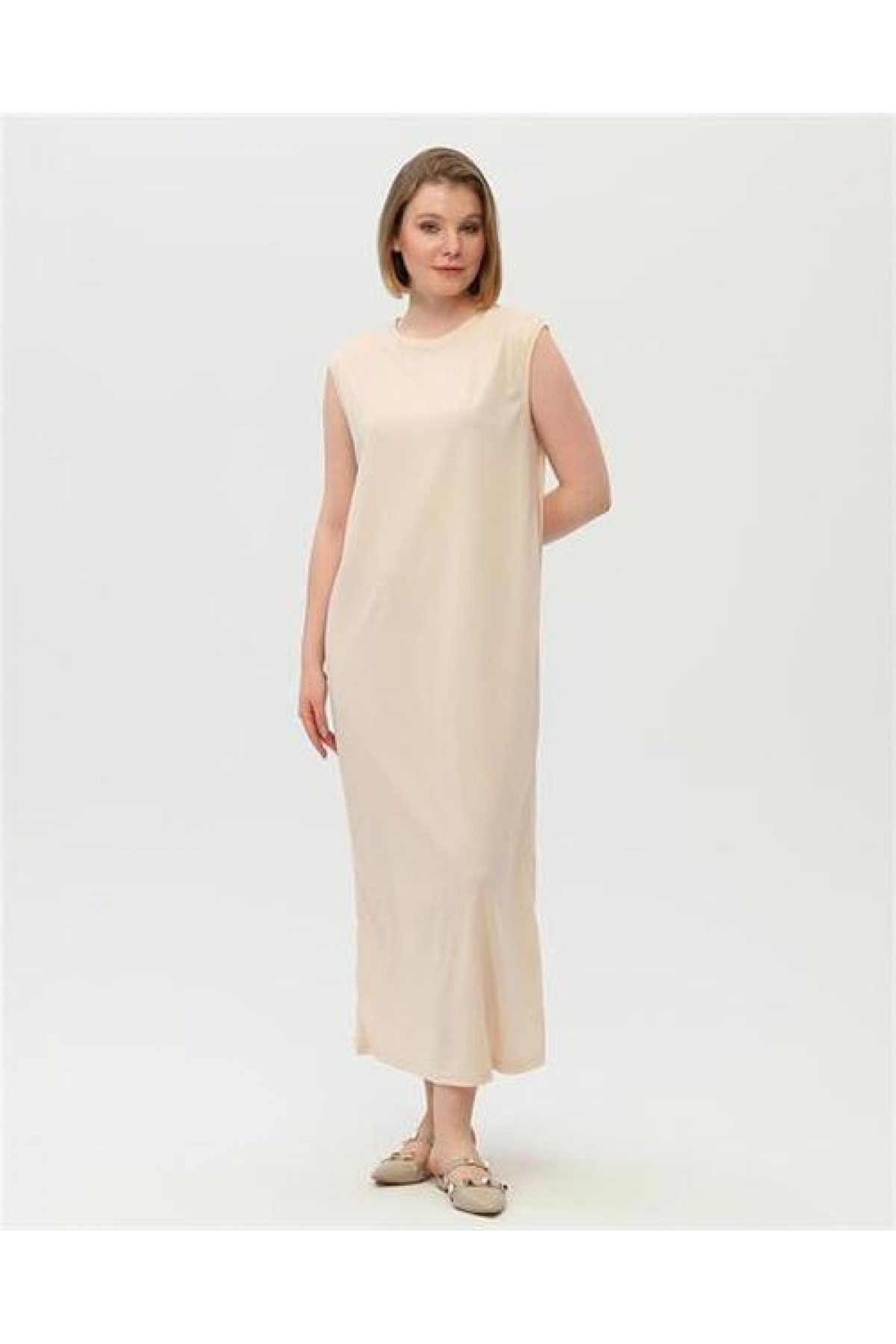 Fashion Show Underwear Simple Basic Sleeveless Dress
