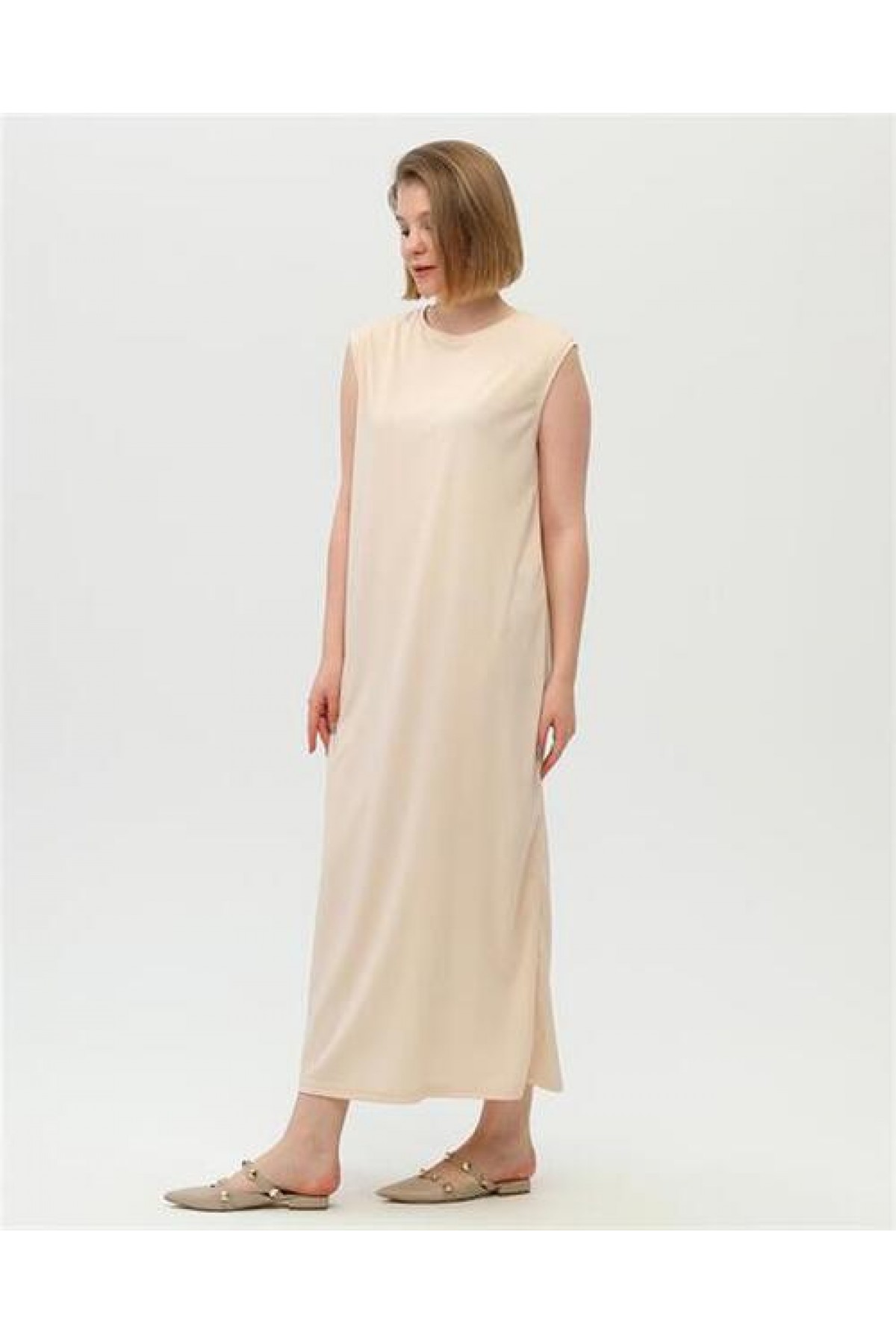 Fashion Show Underwear Simple Basic Sleeveless Dress