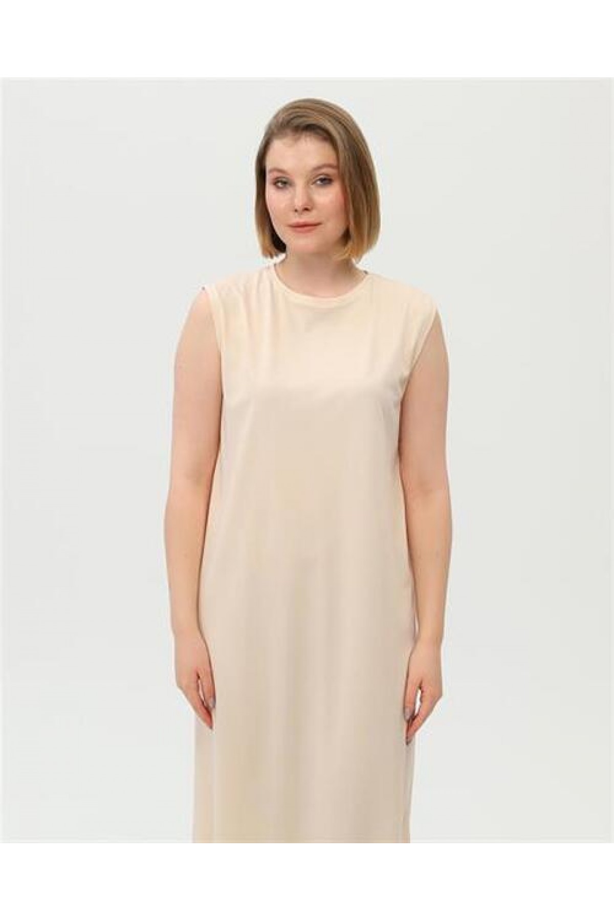 Fashion Show Underwear Simple Basic Sleeveless Dress