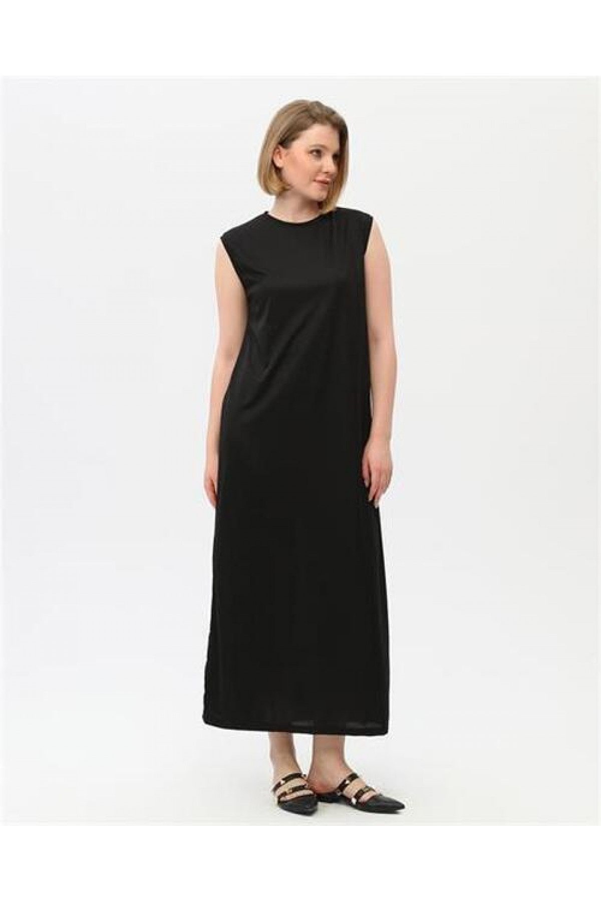 Fashion Show Underwear Simple Basic Sleeveless Dress