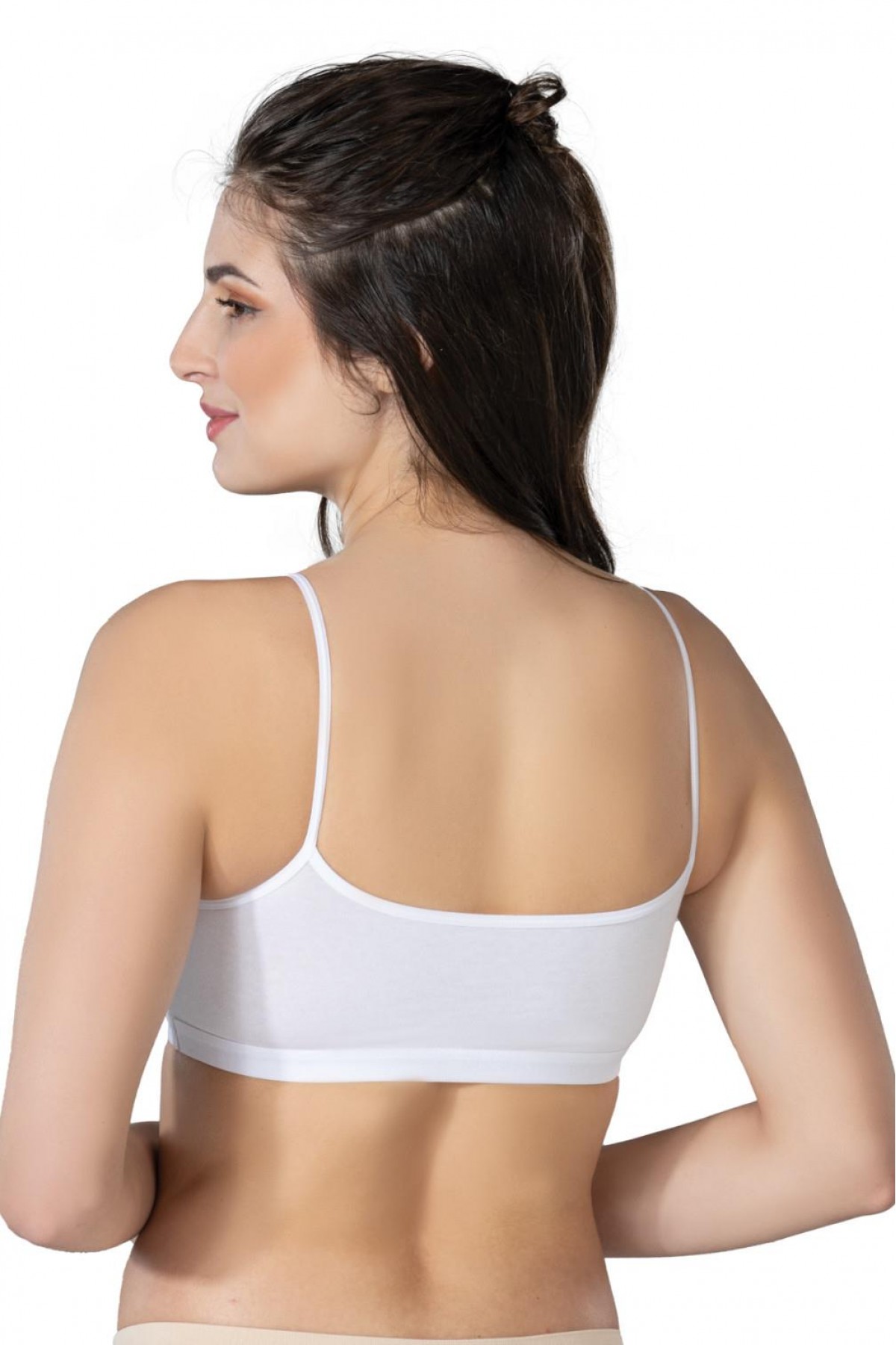 WHITE MI Podyumplus 1425 Modal Cotton Padded Bustier