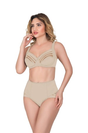 حمالة صدر TEN MI Podiumplus 183 B ذات دعم جانبي وتشكيل الجسم، مزودة بسلك داخلي