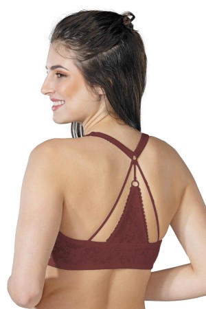 حمالة صدر رياضية BORDEAUX MI Podiumplus 187 B بفتحة أمامية وسلك داخلي