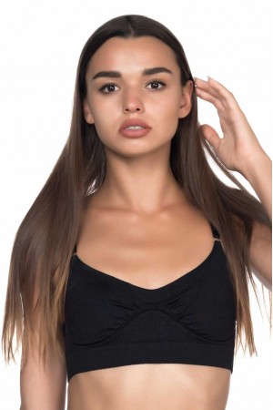 مشدّ أسود من نوع MI Podiumplus 4040 بتصميم مصغر بخطاف وعين