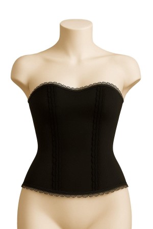 مشدّ أسود من ماركة MI Podiumplus 9155 F مكشكش