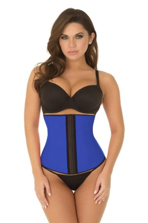 مشدّ خصر أزرق MI 9161 بخطاف وعين