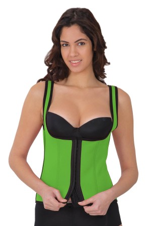 مشدّ رياضي مفتوح الصدر من جرين MI 9173 مزود بمشابك