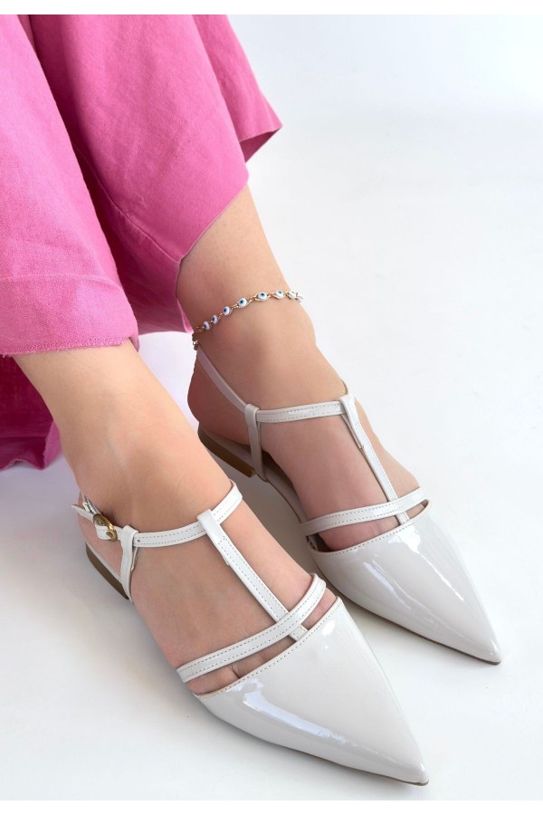 Canca Ten Patent Leather Ballet Flats