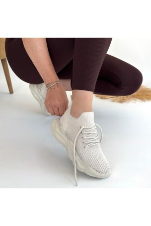 حذاء رياضي برباط من نسيج هينتا بيج