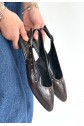 Lowwi Brown Patent Leather Ballet Flats