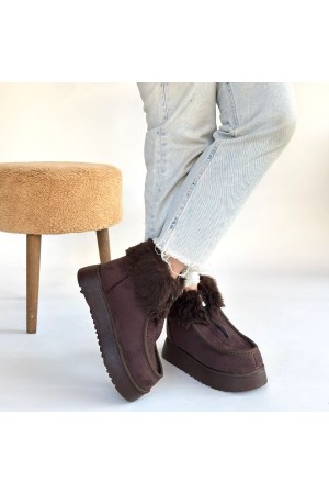 Zinya Kahverengi Süet Bot