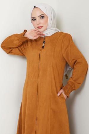 Manşeti Gipeli Süet Ferace Taba HM2543