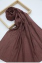 Jacquard Crinkle Crash Shawl -Cherry Color