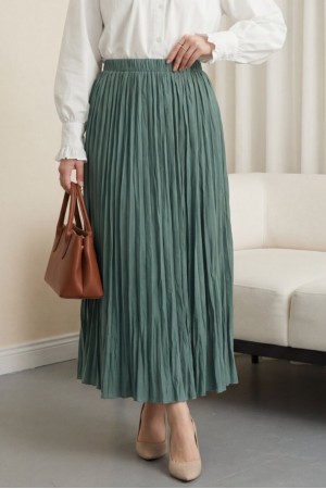 Beli Lastikli Kraş Etek -Çağla Y.