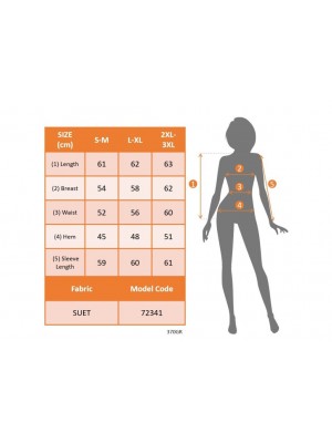 Women's Long Sleeve Front Zippered Suede Jacket