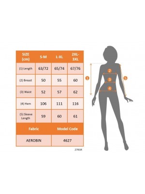 بلوزة Aerobin نسائية بأكمام طويلة وياقة من الدانتيل على شكل حرف V