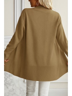 Women's Long Sleeve Open Front Knitwear Cardigan