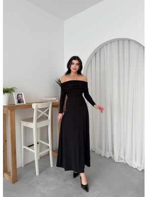 Uras Straplez Elbise