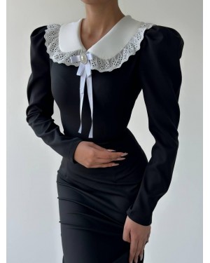 فستان بياقة كوفنتري