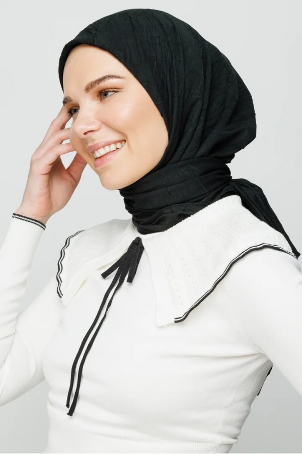 Bambu Eşarp - Siyah