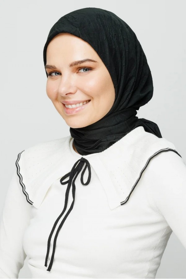 Bambu Eşarp - Siyah